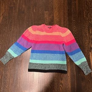 Vince Camuto multicolor striped sweater